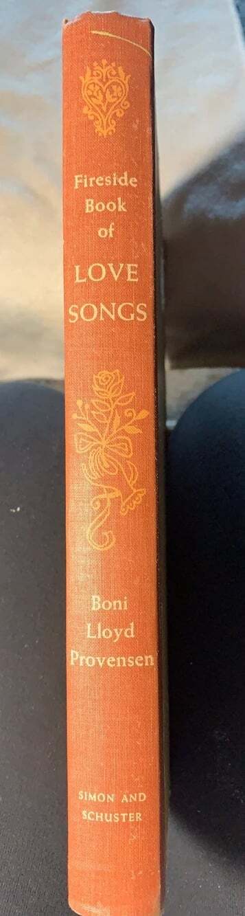 Fireside Book of Love Songs sheet music book